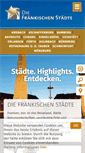 Mobile Screenshot of die-fraenkischen-staedte.de